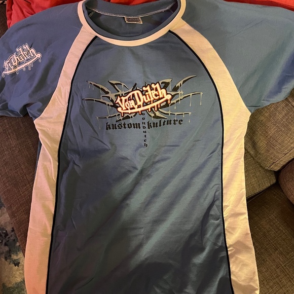 Vintage Von Dutch Kustom Kulture T Shirt - Picture 1 of 1